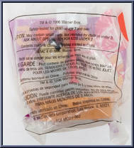 Tasmanian Devil from Space Jam - Puzzle Base manufactured by McDonald's [Back]