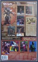 Samurai Spawn from Spawn - Series 19 - Samurai Wars manufactured by McFarlane [Back]