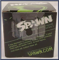 Spawn I.85 from Spawn - Trading Figures - Series 1 manufactured by McFarlane [Back]