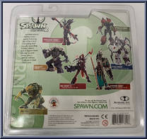 Interlink Spawn from Spawn Reborn - Series 2 manufactured by McFarlane [Back]