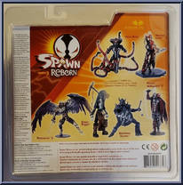 Raven Hellspawn from Spawn Reborn - Series 3 manufactured by McFarlane [Back]