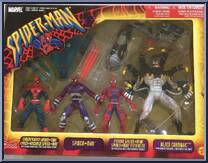 4-Pack (Spider-Man, Cyberfighter, Future Spider-Man, Alien Carnage) Action Figure