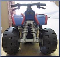 ATV from Spider-Man (2000) - Bump 'N Go manufactured by Toy Biz [Loose]