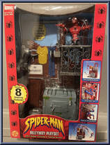 Alleyway from Spider-Man (2000) - Playsets manufactured by Toy Biz [Front]