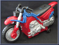 Dirt Bike from Spider-Man (2000) - Bump 'N Go manufactured by Toy Biz [Loose]