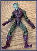 Green Goblin from Spider-Man (2000) - Mech Tech Battle Armor manufactured by Toy Biz [Loose]