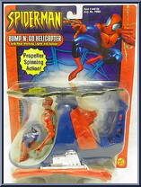 Helicopter from Spider-Man (2000) - Bump 'N Go manufactured by Toy Biz [Front]