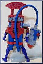 Spider-Man (Rocket Blast) from Spider-Man (2000) - Series 15 manufactured by Toy Biz [Loose]