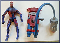 Spider-Man (Rocket Blast) from Spider-Man (2000) - Series 15 manufactured by Toy Biz [Loose]