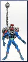 Spider-Man (Soak 'N Toss) from Spider-Man (2000) - Series 13 manufactured by Toy Biz [Loose]