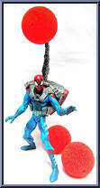 Spider-Man (Soak 'N Toss) from Spider-Man (2000) - Series 13 manufactured by Toy Biz [Loose]
