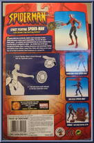 Spider-Man (Street Fighting) from Spider-Man (2000) - Series  8 manufactured by Toy Biz [Back]
