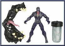 Venom (Jaw Trap) from Spider-Man 3 - Movie - Ooze Attack manufactured by Hasbro [Loose]