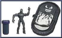 Venom (Symbiote Mutation) from Spider-Man 3 - Movie - Ooze Attack manufactured by Hasbro [Loose]