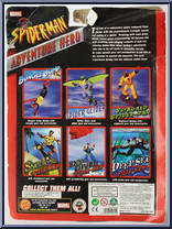 Spider-Man (Bungee Jump) from Spider-Man - Adventure Hero - Carded manufactured by Toy Biz [Back]
