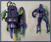 Scorpion (Aqua-Squirt) from Spider-Man - Classics - Water Wars manufactured by Toy Biz [Loose]