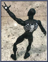 Spider-Man (Black Costume) from Spider-Man - Classics - Series 1 manufactured by Toy Biz [Loose]