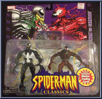 Venom vs Carnage from Spider-Man - Classics - Multi-Packs manufactured by Toy Biz [Front]