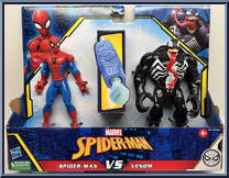 Spider-Man vs Venom from Spider-Man - 2-Packs manufactured by Hasbro [Front]