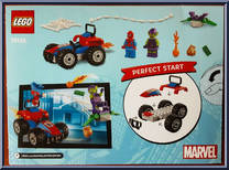 Spider-Man Car Chase from Spider-Man - Basic Series manufactured by Lego [Back]
