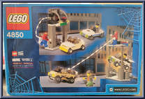 Spider-Man's First Chase from Spider-Man - Basic Series manufactured by Lego [Back]