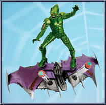 Green Goblin from Spider-Man - Movie - Series 2 manufactured by Toy Biz [Loose]