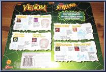 Venom vs. Spider-Man - Bride of Venom and Vampire Spider-Man from Spider-Man - Canadian 2-Pack - Venom vs. Spider-Man manufactured by Toy Biz [Back]