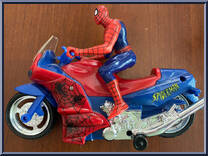 Battle Cycle - Spider-Man from Spider-Man - Vehicles manufactured by Toy Biz [Loose]