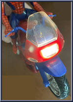 Battle Cycle - Spider-Man from Spider-Man - Vehicles manufactured by Toy Biz [Loose]