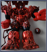 Carnage from Spider-Man - Battle Action Mega-Armor manufactured by Toy Biz [Loose]