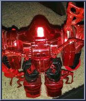 Carnage from Spider-Man - Battle Action Mega-Armor manufactured by Toy Biz [Loose]