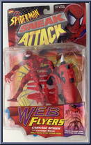 Carnage Spider from Spider-Man - Web Flyers manufactured by Toy Biz [Front]