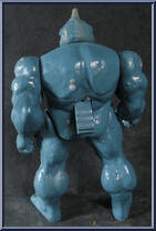 Rhino (Total Armor) from Spider-Man - Animated - Series 7 manufactured by Toy Biz [Loose]