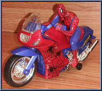 Battle Cycle - Spider-Man from Spider-Man - Vehicles manufactured by Toy Biz [Loose]
