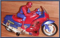 Battle Cycle - Spider-Man from Spider-Man - Vehicles manufactured by Toy Biz [Loose]