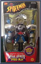 Spider-Man (Spider Armor) from Spider-Man - Mega Armor manufactured by Toy Biz [Front]