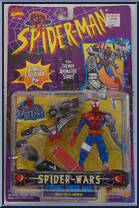 Spider-Man (Cyborg) from Spider-Man - Spider-Wars manufactured by Toy Biz [Front]
