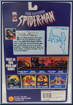 Spider-Woman from Spider-Man - Animated - Series 7 manufactured by Toy Biz [Back]