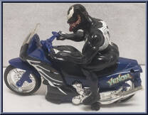 Battle Cycle - Venom from Spider-Man - Vehicles manufactured by Toy Biz [Loose]