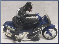 Battle Cycle - Venom from Spider-Man - Vehicles manufactured by Toy Biz [Loose]