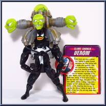 Venom (Slime Shaker) from Spider-Man - Spider Power - Series 1 manufactured by Toy Biz [Loose]