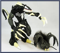 Venom the Symbiote from Spider-Man - Venom - Along Came a Spider manufactured by Toy Biz [Loose]