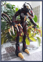Venom the Symbiote from Spider-Man - Venom - Along Came a Spider manufactured by Toy Biz [Loose]