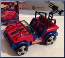 Web Runner (with Spider-Man) from Spider-Man - Vehicles manufactured by Toy Biz [Loose]
