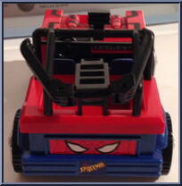 Web Runner (with Spider-Man) from Spider-Man - Vehicles manufactured by Toy Biz [Loose]
