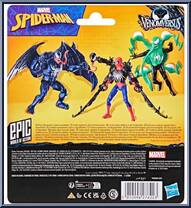 Venom from Spider-Man - VenomVersus - Spider-Man manufactured by Hasbro [Back]