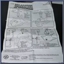 Spider-Man (Hydro Float) from Spider-Man - Web Splashers - The Amazing manufactured by Toy Biz [Loose]