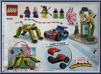 Spider-Man at Doc Ock's Lab from Spidey and his Amazing Friends - Basic Series manufactured by Lego [Back]