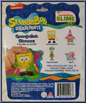 Squidward from Spongebob Squarepants - Slimeez manufactured by Alpha Group [Back]