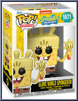 Glove World SpongeBob from Spongebob Squarepants - Pop! Vinyl Figures manufactured by Funko [Front]